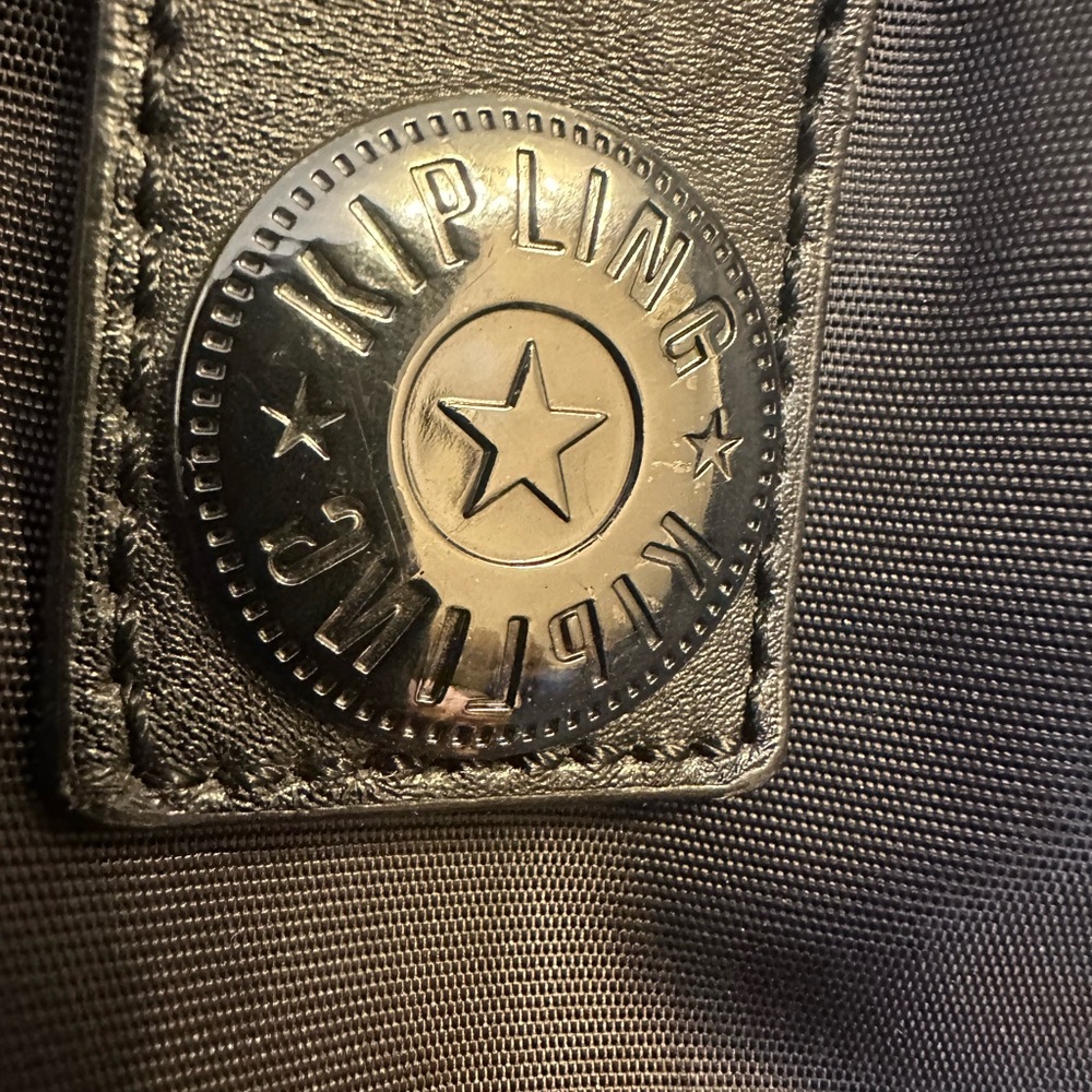 Kipling Black Nylon Art Medium Bag See carefully photos for all measurements💥 - Picture 3 of 16